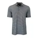Greg Norman Collection Freedom Micro Pique Stripe gns3k485 Black Front