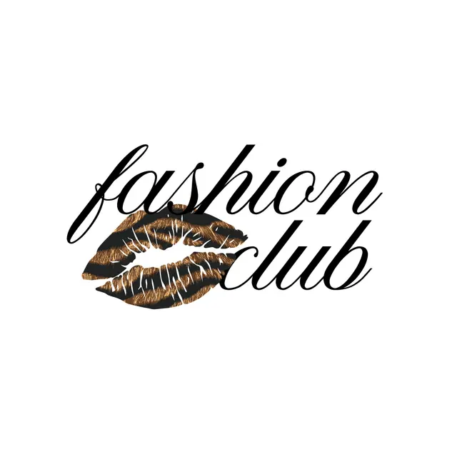 Fashion Club Leopard Print Lip PR Crewneck