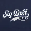 Sigma Delta Tau Hand Drawn Lettering PR Crewneck