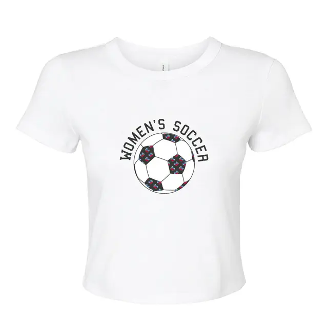 Women's Soccer Floral Ball PR Shirt 2