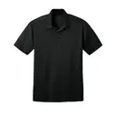 SILK TOUCH PERFORMANCE POLO Black Front