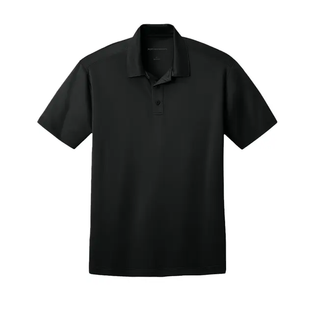 SILK TOUCH PERFORMANCE POLO Black Front