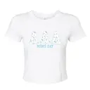 Floral Patterned Greek Text Mom's Day Shirt Design for Delta Delta Delta