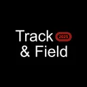 Track & Field Bold Text PR Hoodie