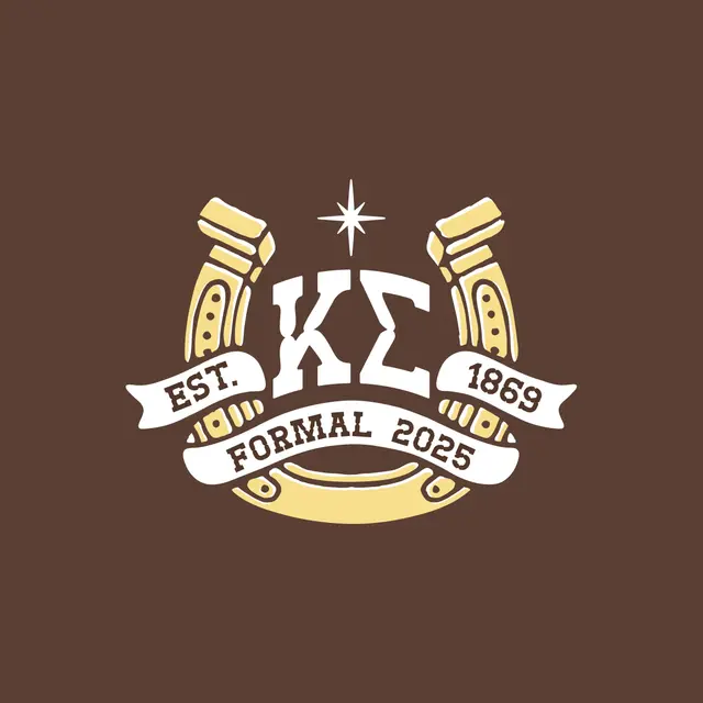 Kappa Sigma Horseshoe and Star Formal Shirt