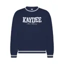 Kappa Delta Floral Text Kaydee Mom's Weekend Crewneck 2