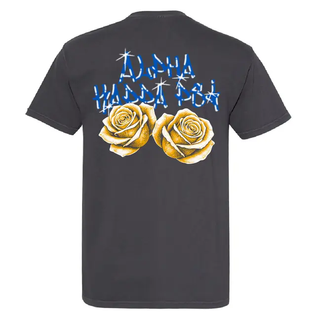 Alpha Kappa Alpha Star Accented Floral Design PR Shirt 2