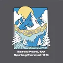 Mountain Peaks and Sun Half Circle Spring Formal Hoodie