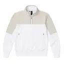 Adidas Women's Fleece Quarter-Zip Pullover Alumina Front