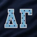 Delta Gamma Polka Dot Pattern PR Sweatpants