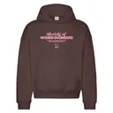 Society of Women Engineers Pink Lettering PR Hoodie 2