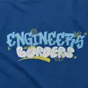 Engineers Without Borders Fun Colorful Lettering PR Crewneck