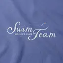 Swim Team Flowing Script Water Motif PR Hoodie