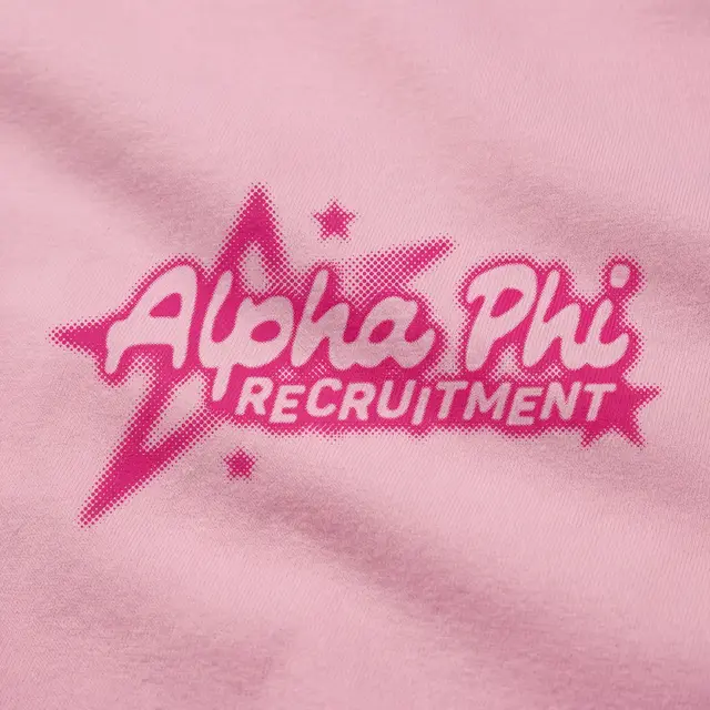 Alpha Phi Starry Graphic Rush Tank