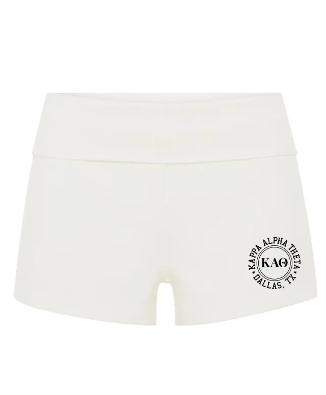 Kappa Alpha Theta Circular Logo PR Shorts
