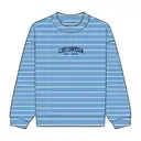 Chi Omega Striped Lettering PR Sweater 2