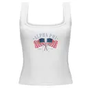 Alpha Phi Double Flag Patriotic PR Tank 2
