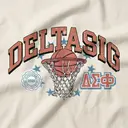 Delta Sigma Phi Basketball Net Rush Crewneck