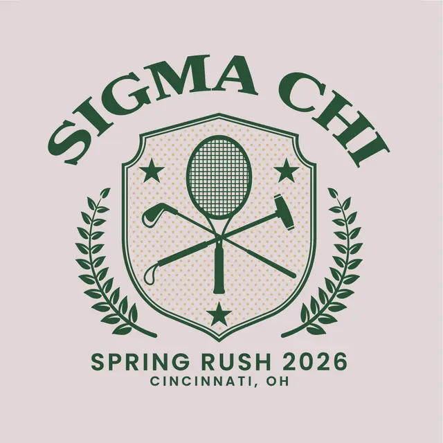 Tennis Crest and Laurel Rush Shirt