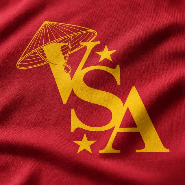 Vietnamese Student Association Rice Hat Graphic PR Crewneck