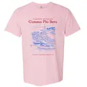 Gamma Phi Beta Boats and Marinas Illustration Parents Weekend Shirt 2