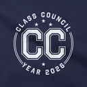 Class Council Stacked Serif Text PR Shorts