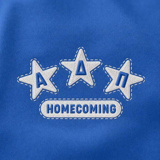 Alpha Delta Pi Star Graphic Homecoming Crewneck