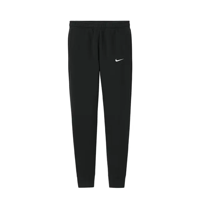 Club Fleece Jogger Black Front