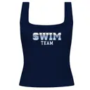 Swim Team Wave Text PR Tank 2