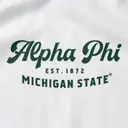 Alpha Phi Primadonna Typography Design for Tank for Sorority PR