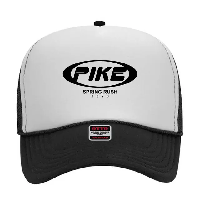 Pi Kappa Alpha Oval Logo Text Spring Rush Hat 2