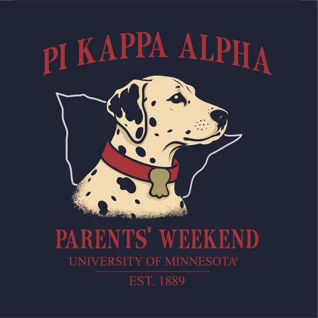 Pi Kappa Alpha Dalmatian Parents Weekend Hoodie