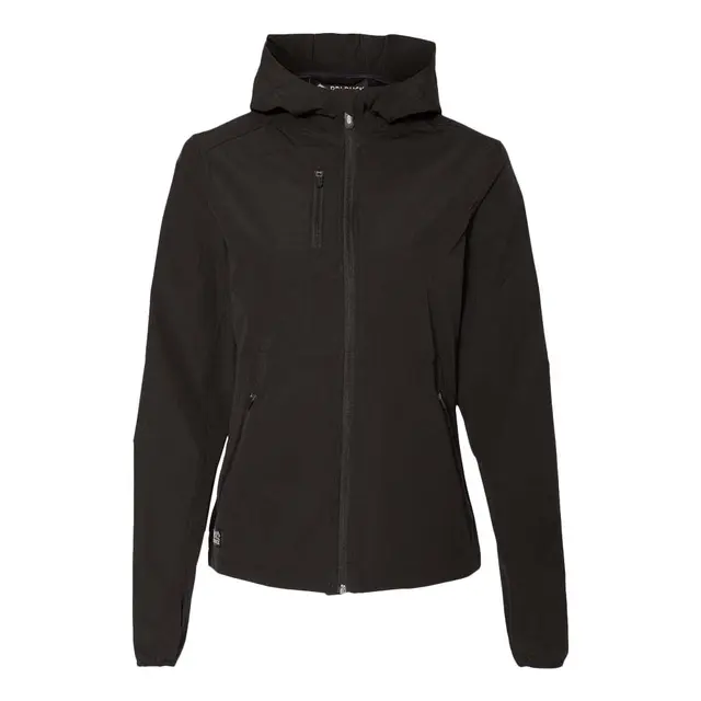 Ladies' Ascent Jacket Black Front