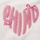 Phi Mu Polka Dot Text Rush Shirt