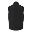 Men's Summit Puffer Body Softshell Vest Black Back