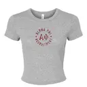 Alpha Phi Bold Distressed Lettering Rush Shirt 2