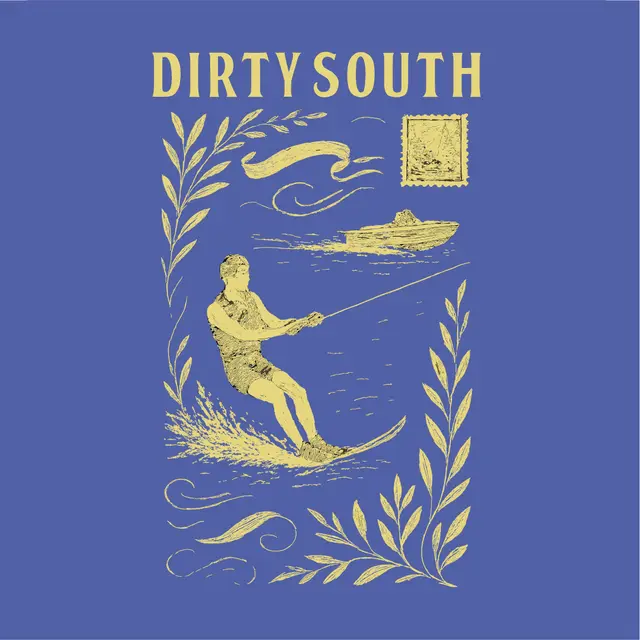 Water Ski Team Dirty South Graphic PR Shirt