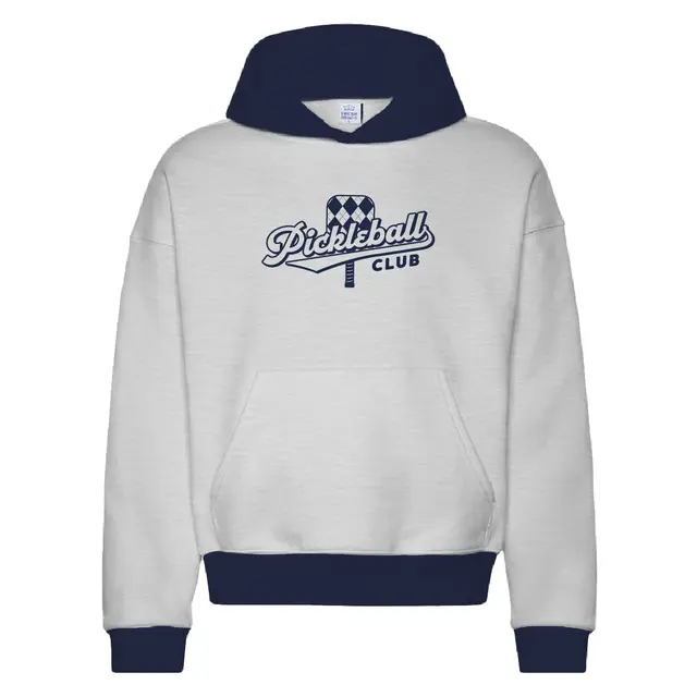 Pickleball Club Argyle Paddle PR Hoodie 2