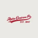 Alpha Omicron Pi Script Text General Shirt