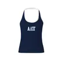 Alpha Delta Pi Striped and Dotted Lettering PR Tank 2