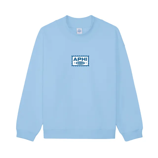 Alpha Phi Block Lettering Bid Day Sweater 2