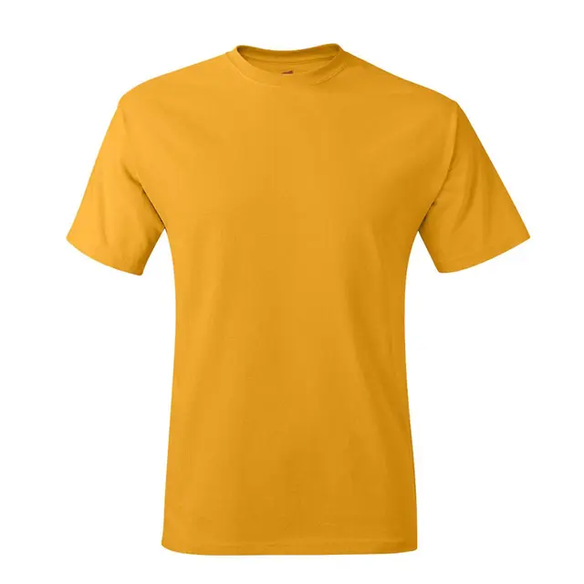 Hanes Men's 6.1 Oz. Tagless T-Shirt 5250t Gold Front