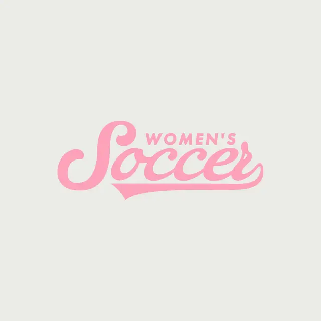 Women's Soccer Pink Script PR Shirt