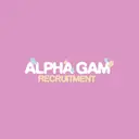 Alpha Gamma Delta Pastel Butterflies Recruitment Tank