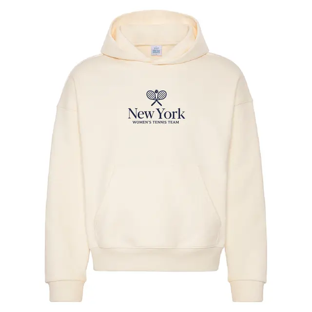 Women's Tennis Team New York Crossed Rackets PR Hoodie 2