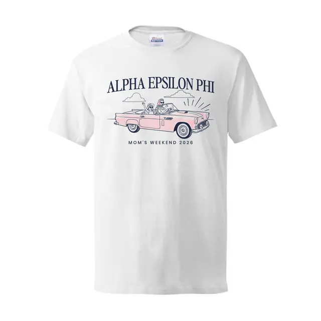 Alpha Epsilon Phi Classic Convertible Graphic Parents Weekend Shirt 2