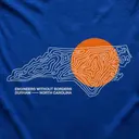 Engineers Without Borders Outline Map Sunrise PR Shirt