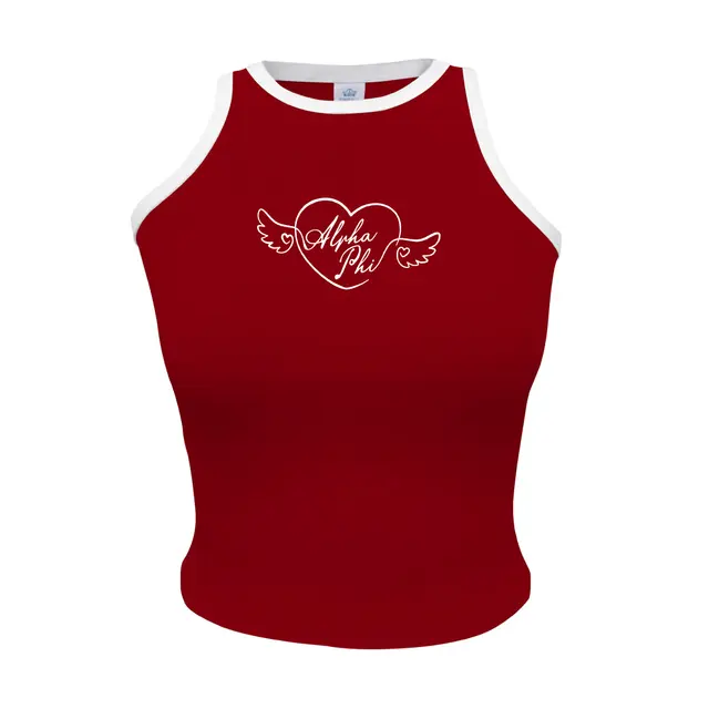 Alpha Phi Heart Illustration PR Tank 2