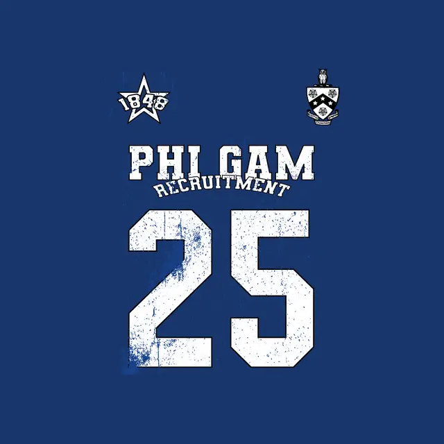 Phi Gamma Delta Bold Number 25 Rush Shirt