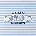 Rowing Team Striped Typography PR Crewneck